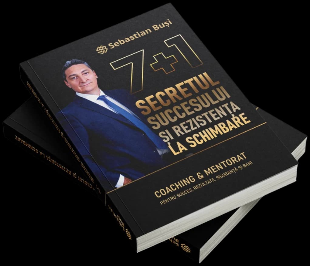 Cartea 7+1 Secretul succesului și rezistența la schimbare, două exemplare tipărite